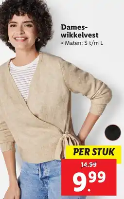 Lidl Dames wikkelvest aanbieding