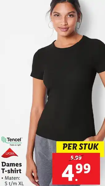 Lidl Dames T-shirt aanbieding