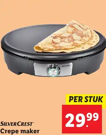 Lidl SILVERCREST Crepe maker aanbieding