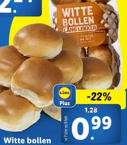 Lidl Witte bollen aanbieding