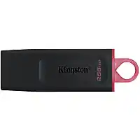 Bol.com USB stick Kingston DTX/256GB Keychain Black 256 GB aanbieding