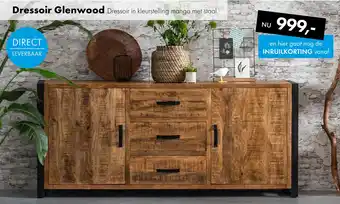 Woonsquare Glenwood dressoir aanbieding