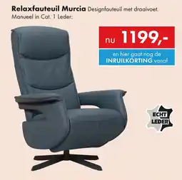 Woonsquare Murcia relaxfauteuil aanbieding