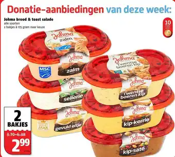 Poiesz Johma Brood & Toast Salade aanbieding