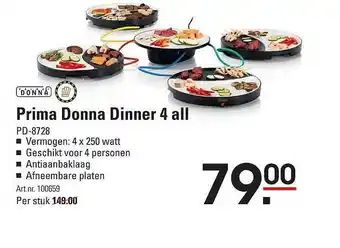 Sligro Prima Donna Dinner 4 All PD-8728 aanbieding