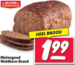 Nettorama Molengoud Waldkorn Brood aanbieding