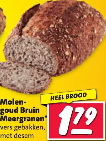 Nettorama Molengoud Bruin Meergranen aanbieding