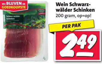 Nettorama Wein Schwarzwälder Schinken aanbieding