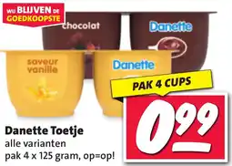 Nettorama Danette Toetje aanbieding