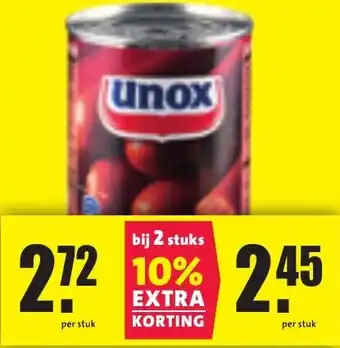 Nettorama Unox aanbieding