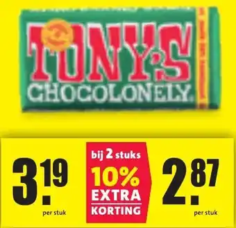 Nettorama Tony's chocolonely aanbieding