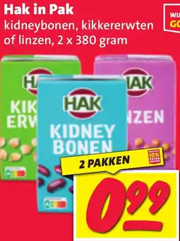 Nettorama Hak in Pak aanbieding