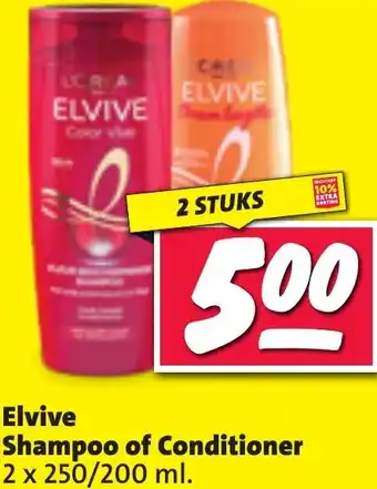 Nettorama Elvive Shampoo of Conditioner aanbieding