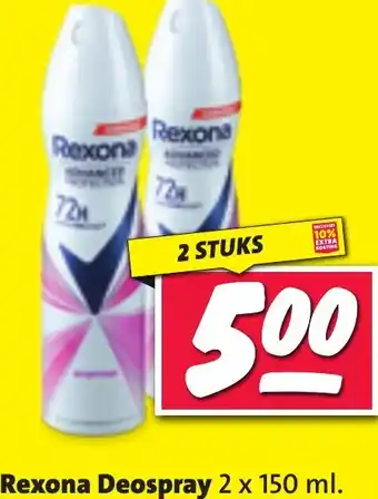 Nettorama Rexona Deospray aanbieding