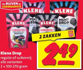 Nettorama Klene Drop aanbieding