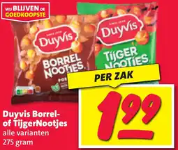 Nettorama Duyvis Borrel of TijgerNootjes aanbieding