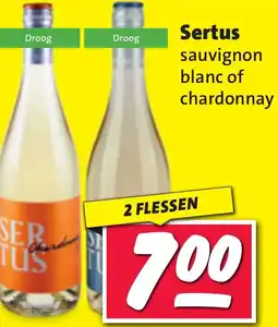 Nettorama Sertus sauvignon blanc of chardonnay aanbieding