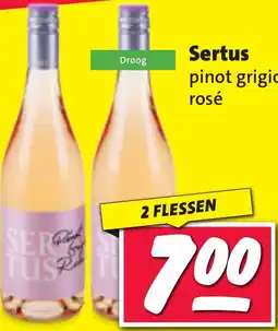 Nettorama Sertus pinot grigio rosé aanbieding