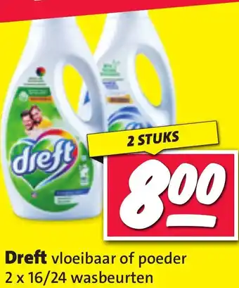 Nettorama Dreft aanbieding