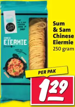 Nettorama Sum & Sam Chinese Eiermie aanbieding