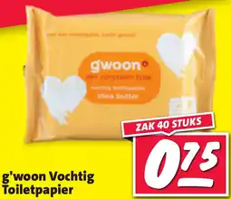 Nettorama G'woon Vochtig Toiletpapier aanbieding