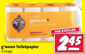 Nettorama G'woon Toiletpapier aanbieding