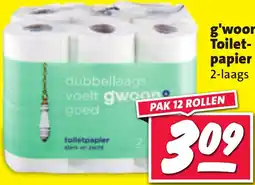 Nettorama G'woon Toiletpapier aanbieding