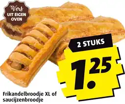 Boni Frikandelbroodje XL of saucijzenbroodje aanbieding