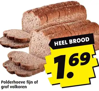 Boni Polderhoeve fijn of grof volkoren aanbieding