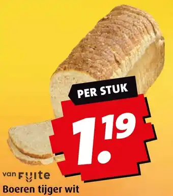 Boni Boeren tijger wit aanbieding