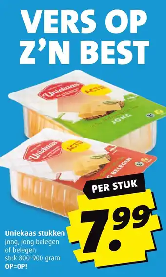 Boni Uniekaas stukken aanbieding