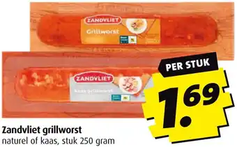 Boni Zandvliet grillworst aanbieding