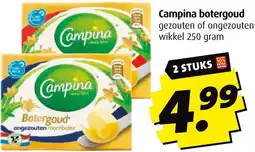 Boni Campina botergoud aanbieding