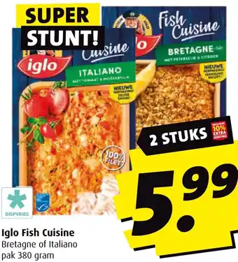 Boni Iglo Fish Cuisine aanbieding