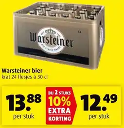 Boni Warsteiner bier aanbieding