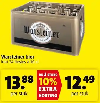 Boni Warsteiner bier aanbieding