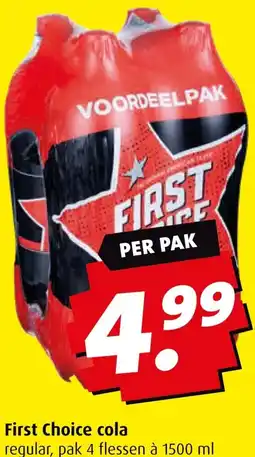 Boni First Choice cola regular aanbieding