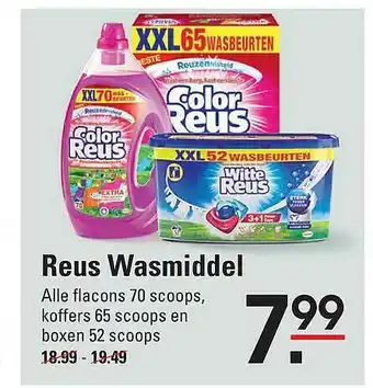 Sligro Reus Wasmiddel aanbieding