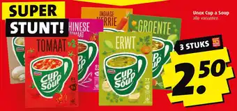 Boni Unox Cup a Soup aanbieding