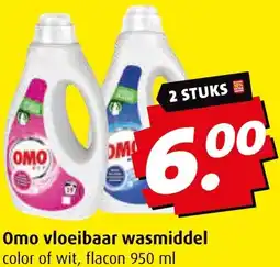 Boni Omo vloeibaar wasmiddel aanbieding