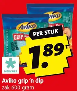 Boni Aviko grip 'n dip aanbieding