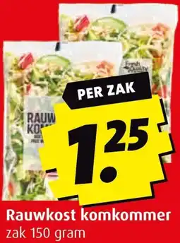 Boni Rauwkost komkommer aanbieding