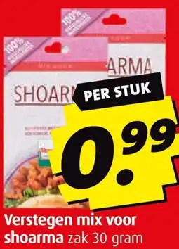 Boni Verstegen mix voor shoarma aanbieding