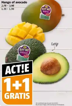 Poiesz Mango of avocado aanbieding