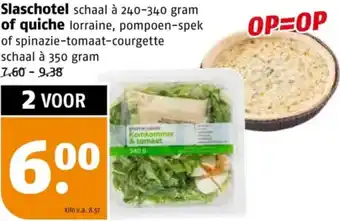 Poiesz Slaschotel of quiche aanbieding