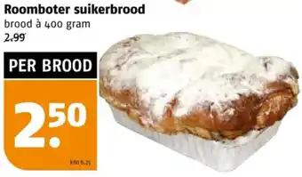 Poiesz Roomboter suikerbrood aanbieding