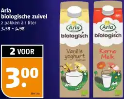 Poiesz Arla biologische zuivel aanbieding