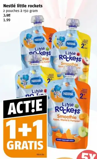 Poiesz Nestlé little rockets aanbieding