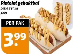 Poiesz Pistolet gehaktbal aanbieding