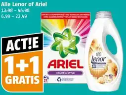 Poiesz Alle Lenor of Ariel aanbieding